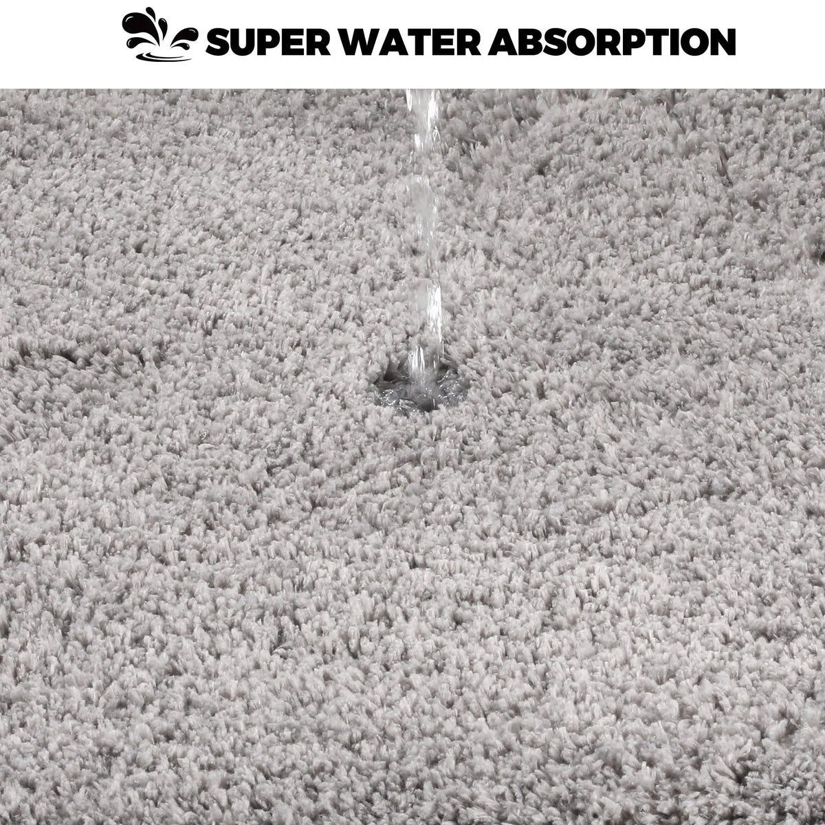 Nordic Super Thick Microfiber Bath Rug