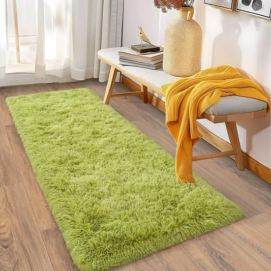 Fluffy Shag Runner Rug