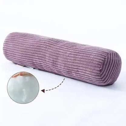 Ribbed Knit Bolster Cushion
