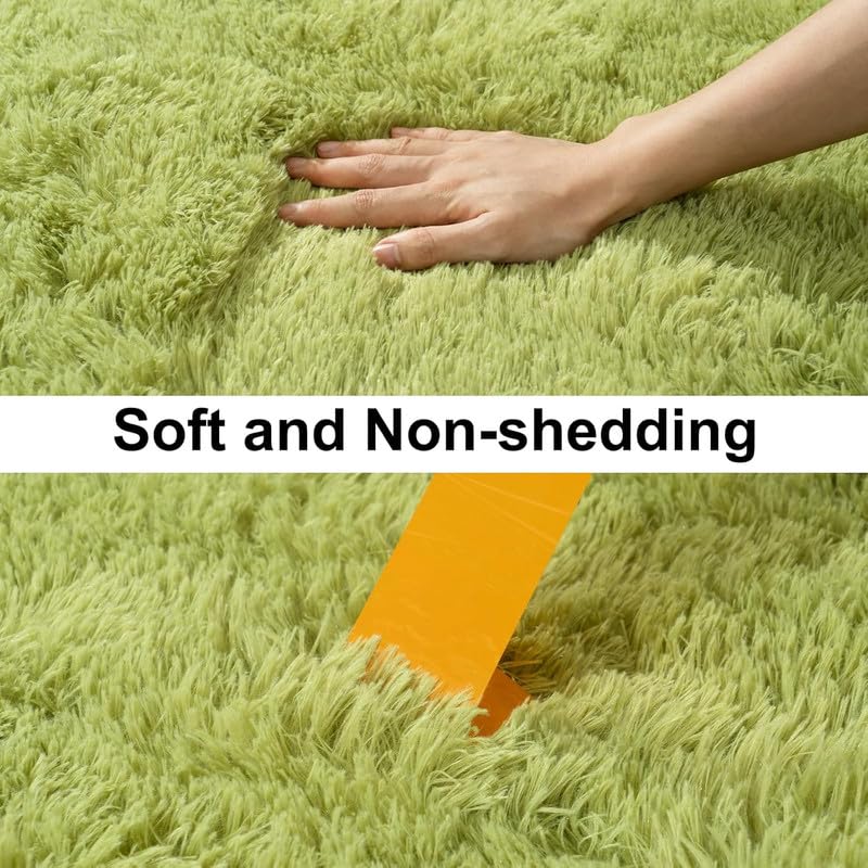 Fluffy Shag Runner Rug