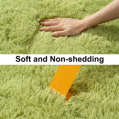 Fluffy Shag Runner Rug