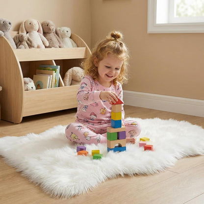 Faux Sheepskin Fur Rug