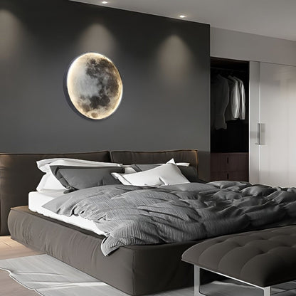 Luna Full Moon LED Wall Light