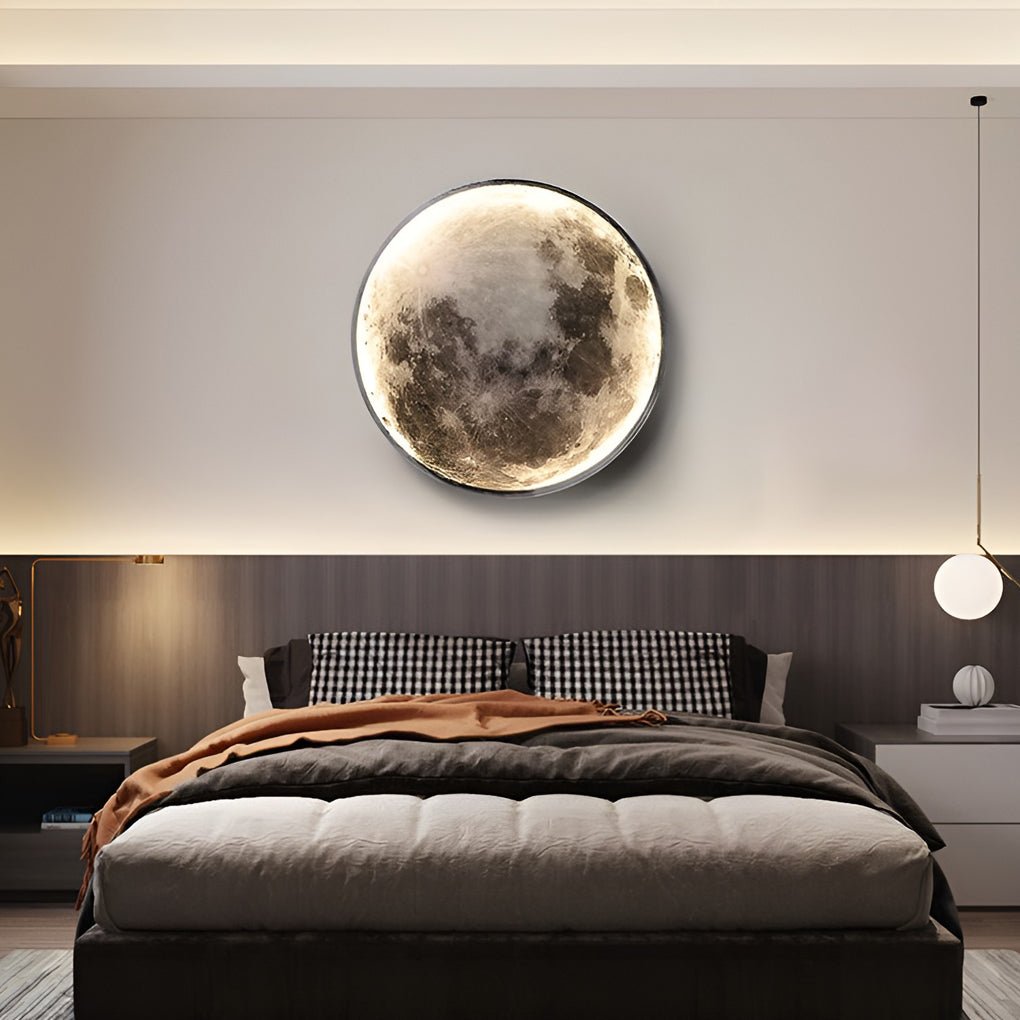 Luna Full Moon LED Wall Light