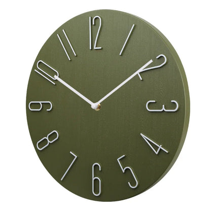 Minimalist Silent Round Wall Clock