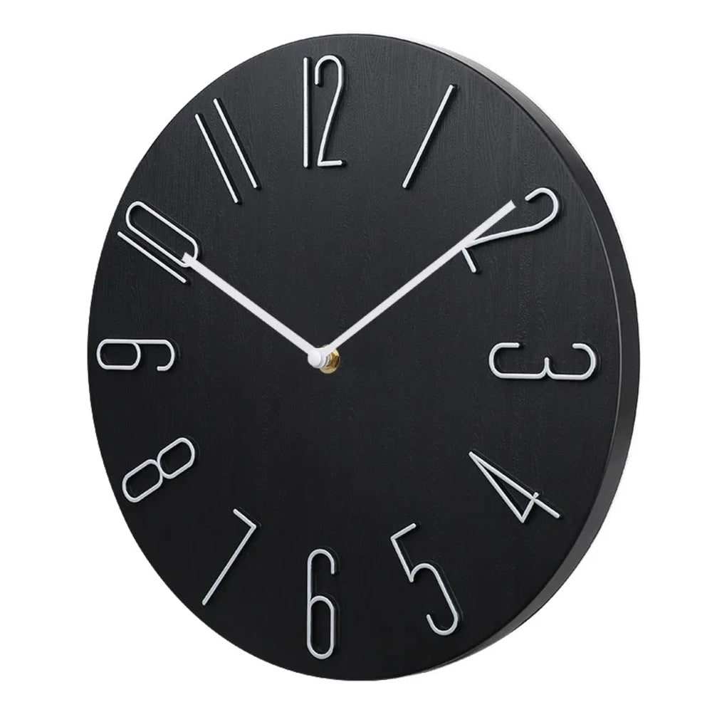 Minimalist Silent Round Wall Clock