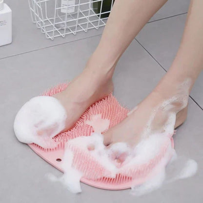 Japanese Silicone Foot Scrubber Shower Mat