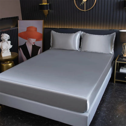 Silky Cooling Bamboo Fitted Sheet