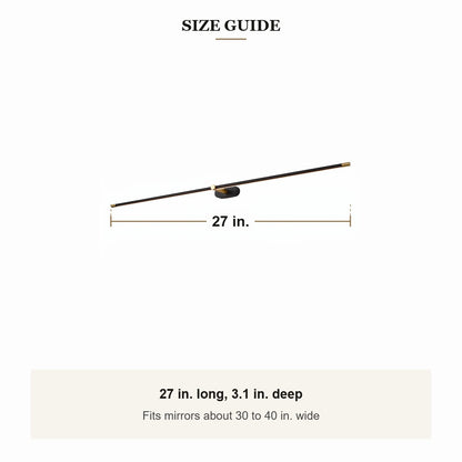 Lineo vanity light size guide