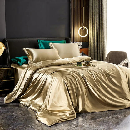 Italian Satin Bedding Set (4 Pieces)