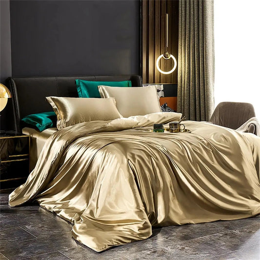 Italian Satin Bedding Set (4 Pieces)