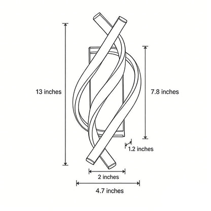 Spira Spiral LED Wall Sconce