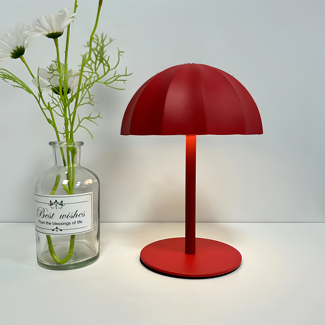 Bolla Cordless Mushroom Table Lamp