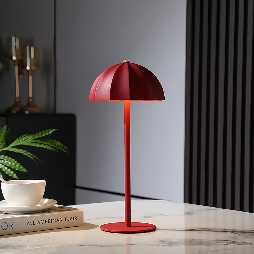 Bolla Cordless Mushroom Table Lamp